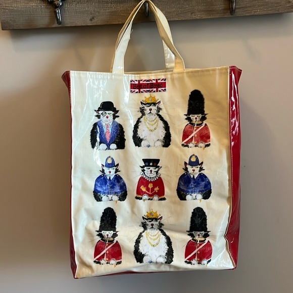 Ulster Weavers CAT Tote Bag Best in Breed Ann Edwards Royalty British HTF - Picture 2 of 10